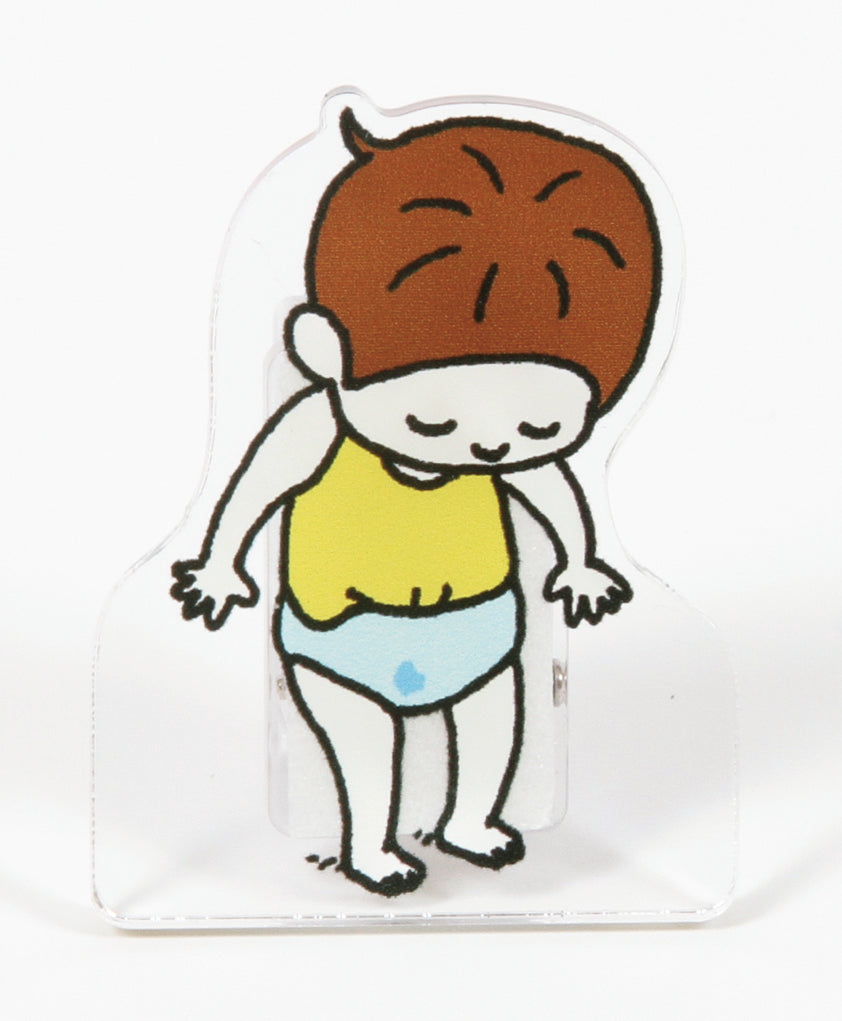 (アクリルクリップ)おしっこちょっぴりもれたろう