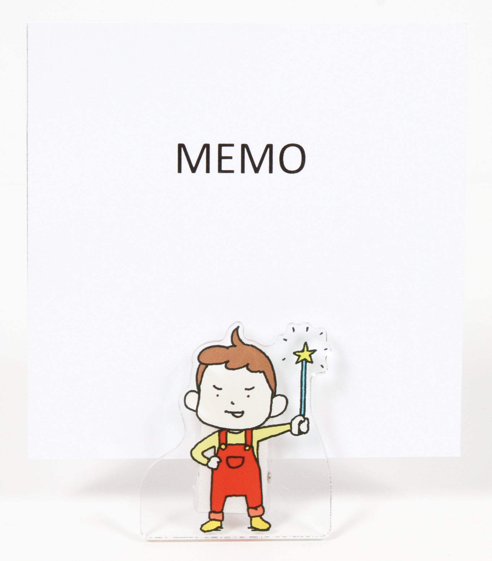 (アクリルクリップ)あきらがあけてあげるから