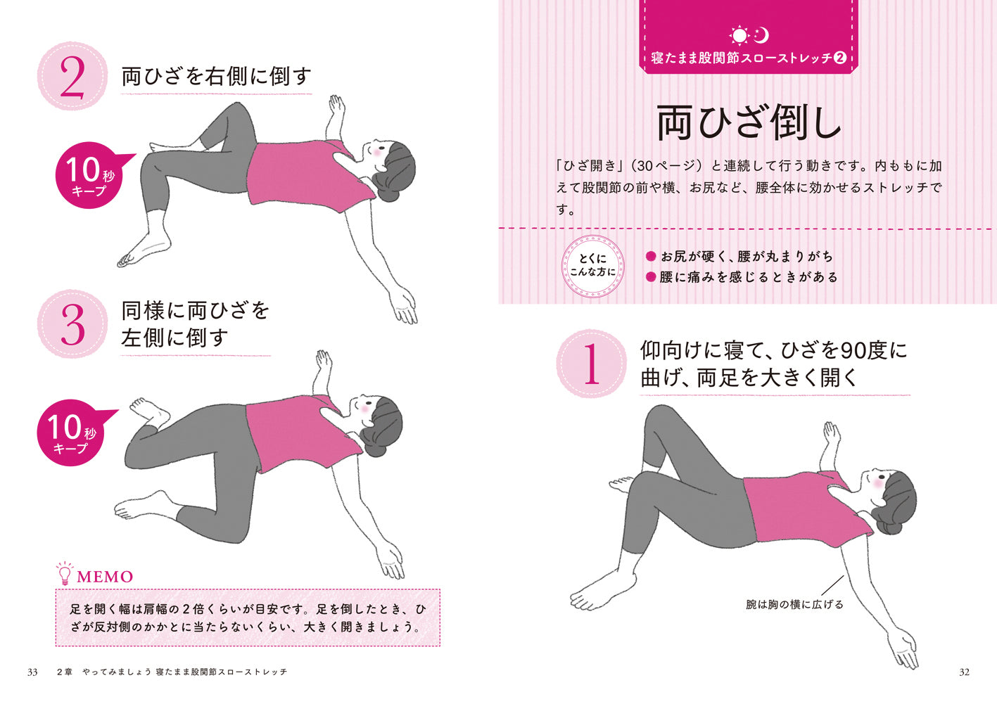一生歩ける！ 寝たまま10秒 股関節スローストレッチ