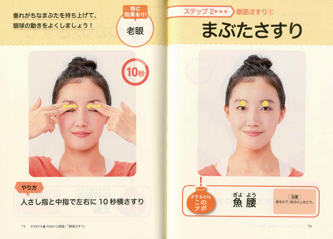 老眼・近視・緑内障・白内障 10秒の「眼筋さすり」で目はよくなる！