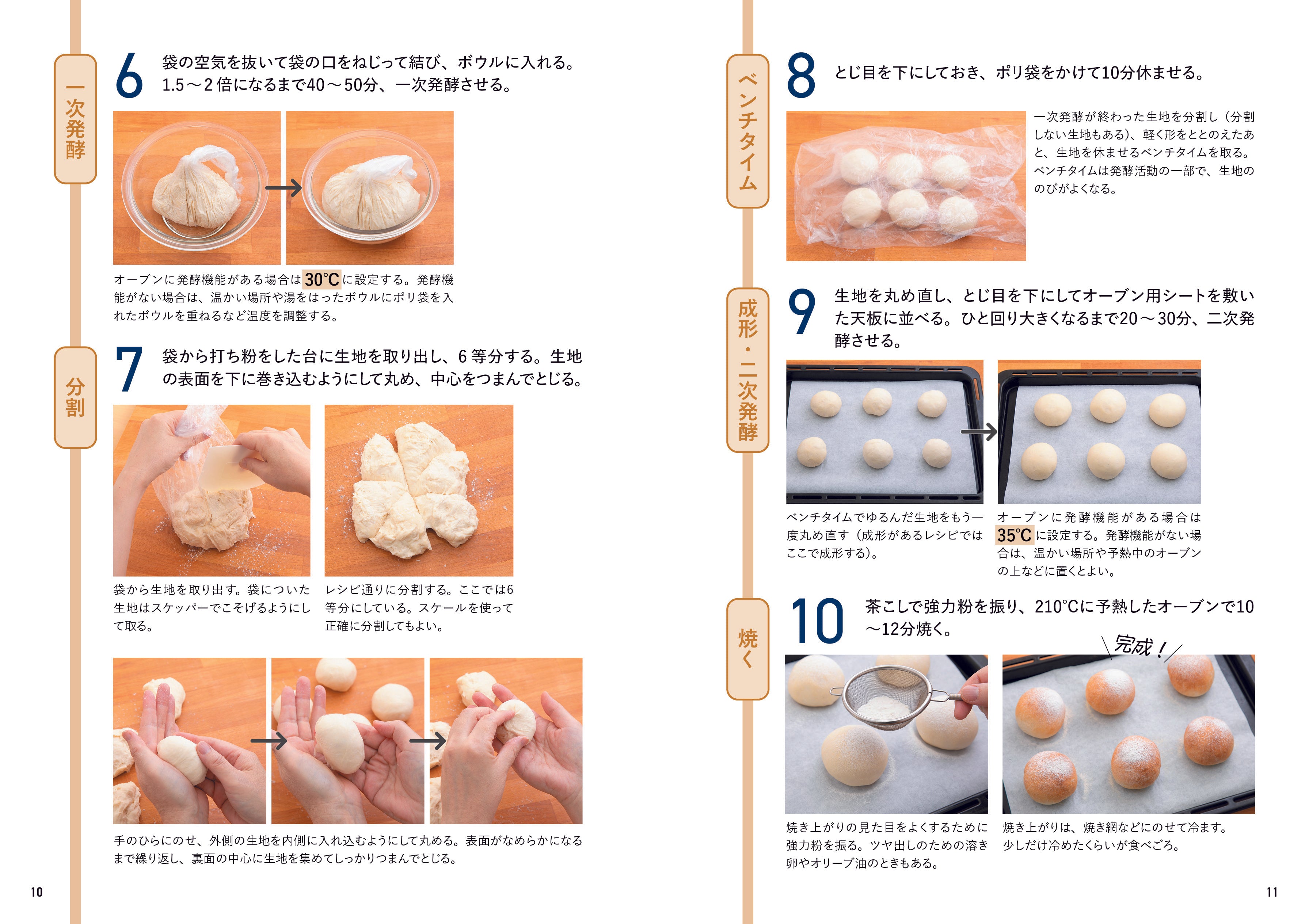 「ポリ袋」で簡単！お店みたいな焼きたてパン