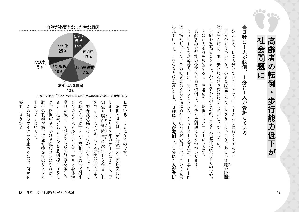 1回3分！一生歩ける足をつくる「ながら足踏み」