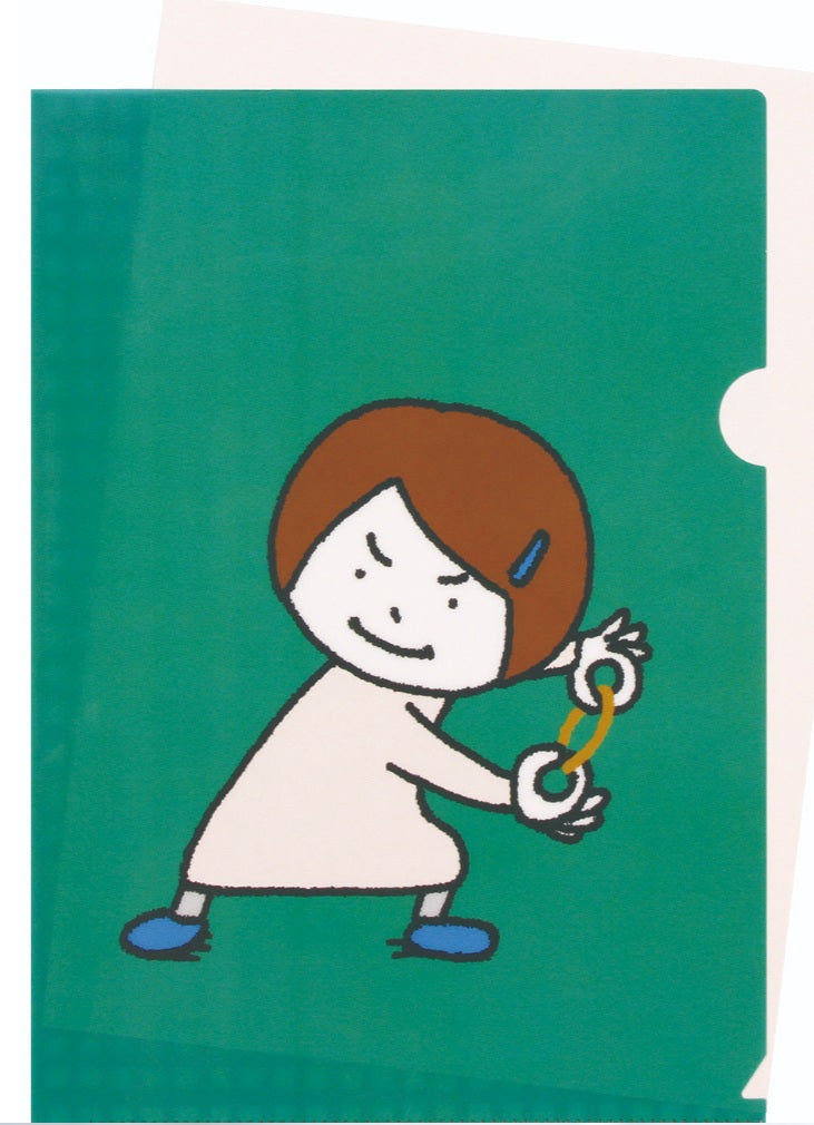 （Ａ５クリアファイル）わたしのわごむはわたさない